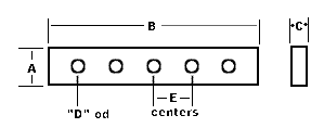 Single Hole Strap